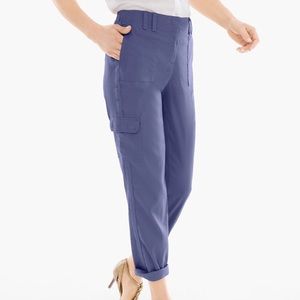 *NWT* Casual Cargo Crop Basic in Starlight Navy